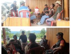 BABINSA KORAMIL 1311-08/SOYO JAYA LAKSANAKAN KOMUNIKASI SOSIAL DI DESA PANCA MAKMUR