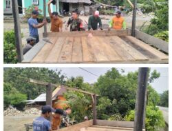 BABINSA KORAMIL 1311-06/BUNGKU UTARA LAKSANAKAN KOMSOS UNTUK PERERAT SILATURAHMI DENGAN WARGA