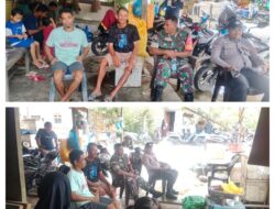 BABINSA KORAMIL 1311-03/PETASIA LAKSANAKAN KOMSOS DI DESA ONE PUTE UNTUK PERERAT SILATURAHMI DAN JAGA KAMTIBMAS