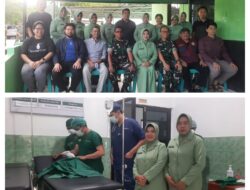 Anjangsana dan Baksos Dalam Rangka HUT Persit ke-79: Wujud Kepedulian dan Kasih Sayang