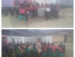 Polsek Sausu Zoom Meeting Dukung Program Ketahanan Pangan Menuju Indonesia Emas 2045