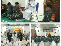 Kodim 1311/Morowali Gelar Doa Bersama Sambut Bulan Suci Ramadhan 1446 H/2025 M dan Kesuksesan TMMD ke-123