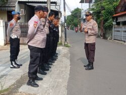 Kanit Binmas Polsek Pondok Gede Pimpin Apel Kehadiran Dubes Negara Turki Dan YouTuber Bekir Onal.