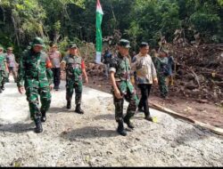 Asops Kasad melaksanakan Wasev TMMD Ke-123 Kodim 0112/Sabang, Kodam IM