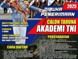 Pangdam Iskandar Muda : Rekrutmen Taruna Akademi TNI 2025 tidak dipungut biaya