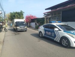 Polantas Kawal Distribusi Makan Bergizi Gratis di Lhokseumawe