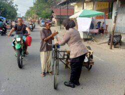 Sat Binmas Polres Lhokseumawe Bagikan Takjil Gratis dan Himbauan Kamtibmas