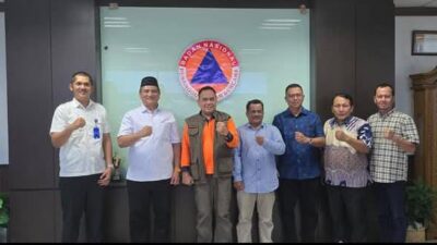Percepatan Penanganan Banjir Sungai Tamiang,Bupati dan Wakil Bupati Aceh Tamiang Kunjungi BNPB