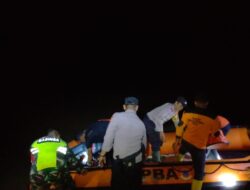 Bersama Tim Gabungan, Bhabinkamtibmas Berhasil Eavakusi Korban Tenggelam