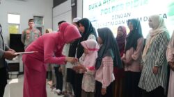 Kapolres Pidie Berbagi Kebahagiaan Ramadhan Bersama Anak Yatim Piatu