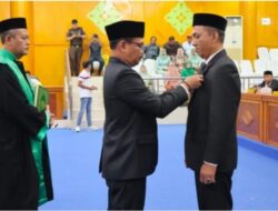 Syarifuddin Dilantik Jadi Anggota DPRK Aceh Tamiang