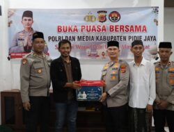 Polres Pidie Jaya dan Insan Pers Berbuka Puasa Bersama, Perkuat Sinergi demi Kamtibmas yang Kondusif