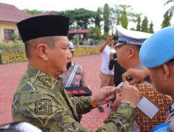 Polres Aceh Tamiang Laksanakan Apel Gelar Pasukan Operasi Ketupat Seulawah 2025