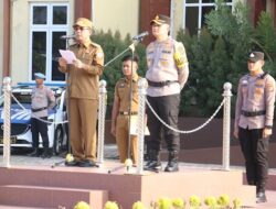Pastikan Keamanan Idul Fitri, Polres Pidie Jaya Gelar Apel Pasukan Operasi Ketupat
