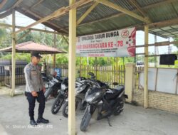 Jangan Khawatir! Polres Pidie Jaya dan Polsek Jajaran Sediakan Penitipan Kendaraan Mudik
