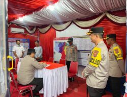 Kapolda Aceh Tinjau Pos Pam di Pidie Jaya, Pastikan Arus Mudik Lebaran Aman dan Lancar