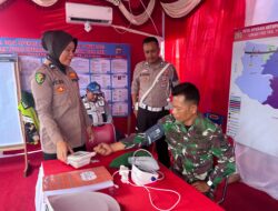 “Sidokkes Polres Pidie Jaya Pastikan Kesehatan Personel PAM Operasi Ketupat Tetap Prima”