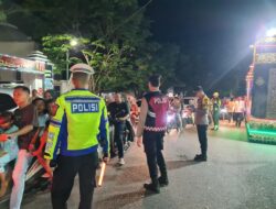 Polres Pidie Kerahkan Ratusan Personil lakukan Pengamanan Malam Takbir Keliling Idul Fitri 1446 H