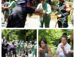 Persit KCK Cabang LXVII Berikan Dukungan Moril untuk Satgas TMMD Morowali: Yang Kita Lakukan Ini Untuk Kepentingan Masyarakat