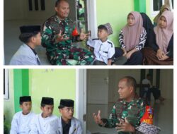 Santri Pesantren Darul Quran Alkhairaat Bahagia, Dapat Ruang Kelas Baru dan Motivasi dari Dansatgas TMMD
