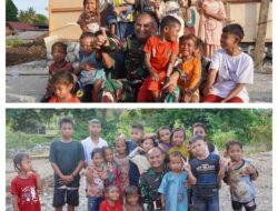 Jabatan dan Pangkat Tak Mengubah Keramahan Dansatgas TMMD Kodim 1311/Morowali