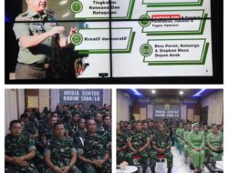 Pengarahan Kasad Kepada Prajurit TNI AD, PNS dan Persit KCK Kodim 1308/LB Bersama Jajaran Kodam XIII/ MDK