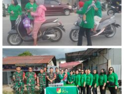 Berbagi Kebaikan Di Bulan Puasa Bersama Koramil 02/Pamona Puselemba