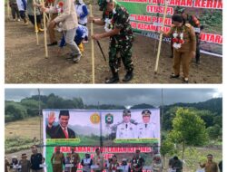 Dandim 1307/Poso Dampingi Kunjungan Kerja Dirjen Tanaman Pangan Kementan RI