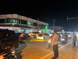 Antisipasi Kemacetan Saat Arus Balik Lebaran, Polres Pidie Terjunkan Personel Di Sejumlah Titik Rawan Kemacetan