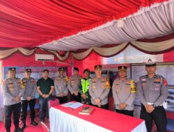 Kapolres Pidie Jaya Turun Langsung! Pastikan Pos Pam & Wisata Aman Saat Operasi Ketupat Seulawah 2025
