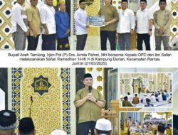 Bupati Aceh Tamiang Ajak Warga Aceh Tamiang Implementasikan Ingub Aceh Tentang Sholat Berjama’ah