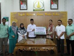 Pemkab Aceh Tamiang Terima Deviden Bank Aceh Syariah 4 M