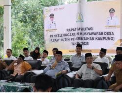 Bupati Aceh Tamiang Pimpin Rapat Kampung Bersama 216 Datok Penghulu Se-Aceh Tamiang