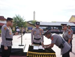 AKP Maksum, SH Dilantik Sebagai Kasat Polairud Polres Pidie