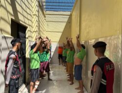 Hidup Sehat di Balik Jeruji: Sat Tahti Polres Pidie Jaya Gelar Olahraga dan Bersih-Bersih Rutan