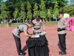 Kapolres Aceh Tamiang Pimpin Sertijab Wakapolres, Tiga Pejabat Utama dan Empat Kapolsek
