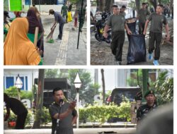 TNI dan Rakyat Bersatu, Korem 132/Tdl Gelar Karya Bakti di Jantung Kota Palu