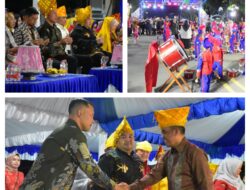 Korem 132/Tadulako Hadir Dalam Karnaval Budaya HUT ke-61 Provinsi Sulteng: Wujud Harmoni dan Kebersamaan