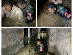 Kopda Yance dan Bripka I Wayan: Berjibaku di Lumpur dan Sampah Demi Selamatkan Warga Duyu