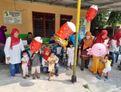 Posyandu Kecamatan Larangan, Pantau Tumbuh Kembang Anak