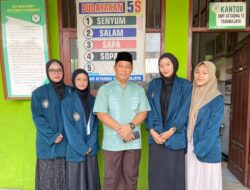 Syaifulloh HR, S.pd Terima kunjungan Mahasiswi Attaqwa Tentang Penguatan Nilai Bela Negara Dan Kenakalan Remaja.