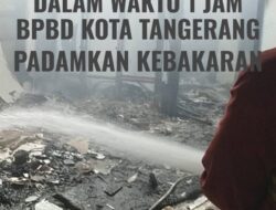 Usai Pemadaman Terbakarnya Gudang di Karang Tengah, Ini Himbauan dari BPBD Kota Tangerang