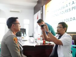 Polres Pidie Adakan Rikkes Berkala Tahun 2025