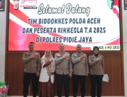 Kondisi Prima, Pelayanan Maksimal: Polres Pidie Jaya Gelar Pemeriksaan Kesehatan Berkala