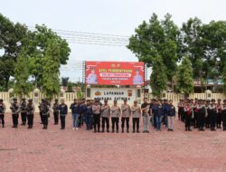 pimpin Apel Tim Anti Premanisme, Kapolres Aceh Tamiang : Tidak Ada Tempat Untuk Aksi Premanisme di Aceh Tamiang