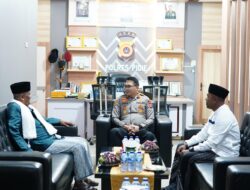Audiensi Kapolres Pidie dengan Huda Pidie