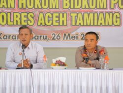 Bidkum Polda Aceh Berikan Penyuluhan Hukum Bagi Personel Polres Aceh Tamiang