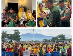 Kasilog Kasrem 132/Tdl Hadiri Upacara Peringatan Hari Pendidikan Nasional