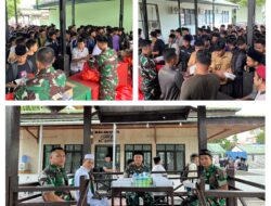 Bersujud dan Berbagi, Makna Syukur di Jumat Berkah Korem 132/Tadulako