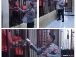 Dapat Apresiasi : Kasat Intelkam Polres Bangkep Kerap Berbagi Makanan Dengan Tahanan